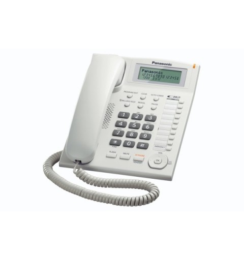 Panasonic KX-TS880 Identificador de llamadas Blanco