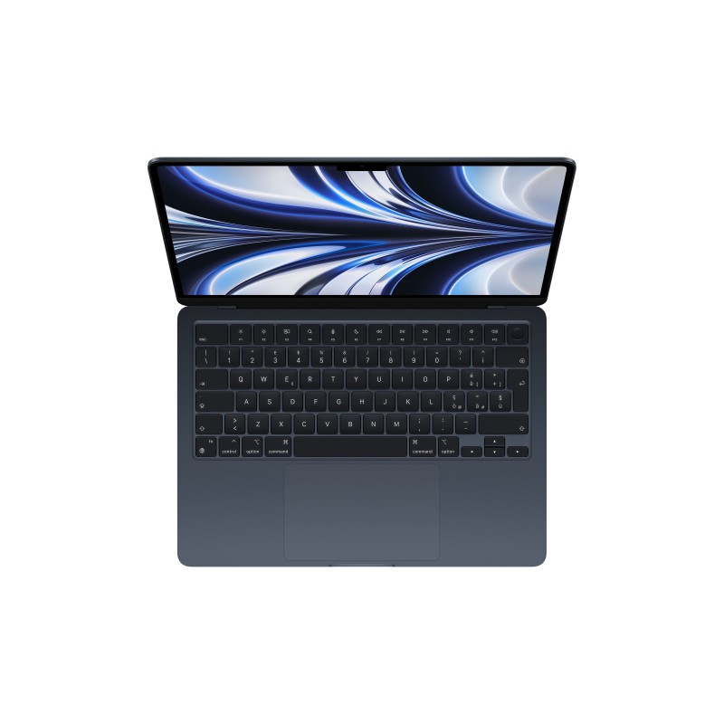 Apple MacBook Air MacBookAir M2 Notebook 34,5 cm (13.6 Zoll) Apple M 8 GB 256 GB SSD Wi-Fi 6 (802.11ax) macOS Monterey Blau