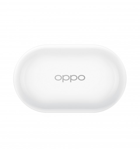 OPPO Enco W12, Auricolari True Wireless, Bluetooth 5.2, 1 Microfono, Controlli Touch, Cancellazione del rumore, Assistente