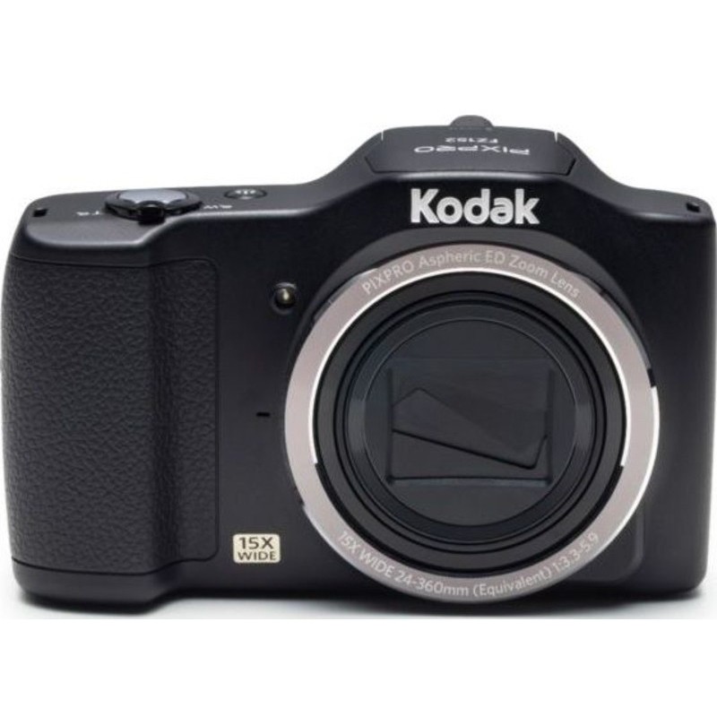 Kodak PIXPRO FZ152 1 2.3" Fotocamera compatta 16,15 MP CCD 4608 x 3456 Pixel Nero