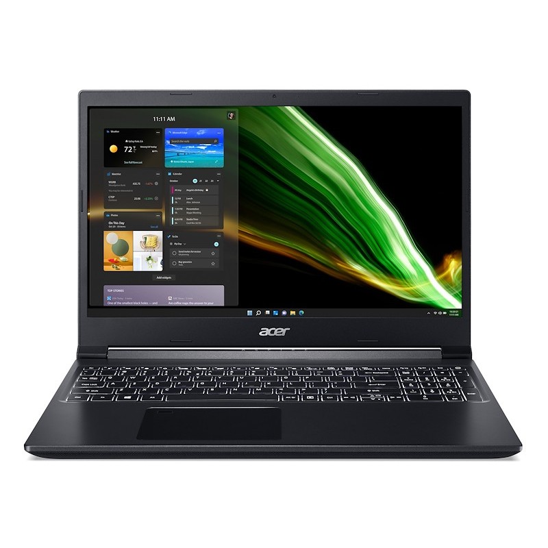 Acer Aspire 7 A715-42G-R8T3 5700U Ordinateur portable 39,6 cm (15.6") Full HD AMD Ryzen™ 7 8 Go DDR4-SDRAM 512 Go SSD NVIDIA