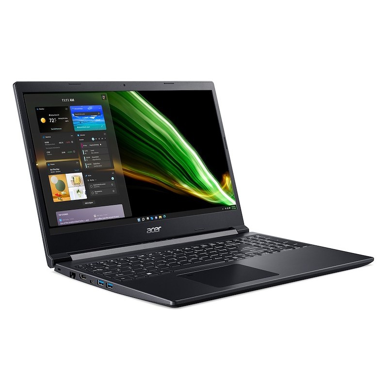 Acer Aspire 7 A715-42G-R8T3 5700U Notebook 39,6 cm (15.6 Zoll) Full HD AMD Ryzen™ 7 8 GB DDR4-SDRAM 512 GB SSD NVIDIA GeForce
