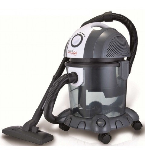Melchioni MR BIN G 15 L Aspirateur réservoir cylindrique Sec&humide 1400 W Sans sac