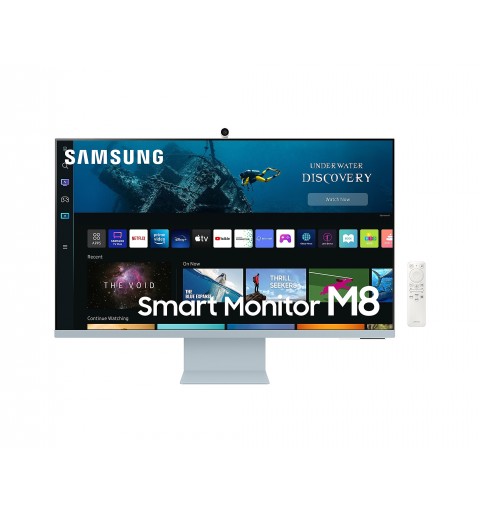 Samsung S32BM80BUU 81,3 cm (32") 3840 x 2160 Pixeles 4K Ultra HD Azul, Blanco