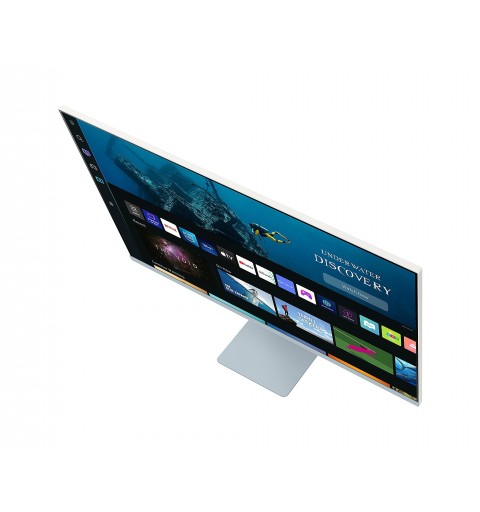 Samsung S32BM80BUU 81,3 cm (32") 3840 x 2160 Pixeles 4K Ultra HD Azul, Blanco