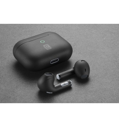 Cellularline Crystal Kopfhörer Kabellos im Ohr Anrufe Musik Bluetooth Schwarz