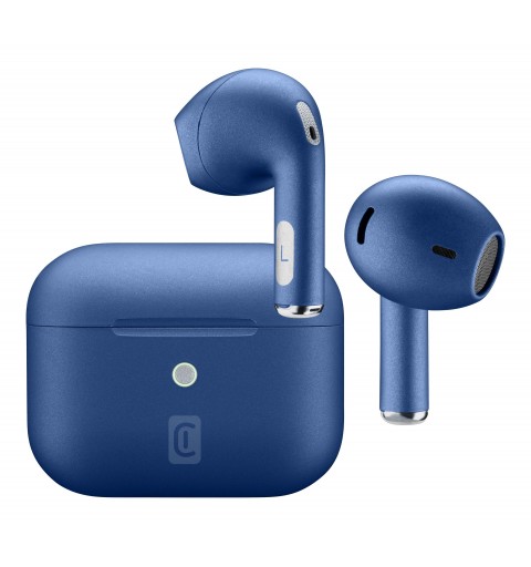 Cellularline Crystal Headset Wireless In-ear Calls Music Bluetooth Blue
