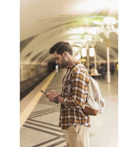 Cellularline Crystal Headset Wireless In-ear Calls Music Bluetooth Blue