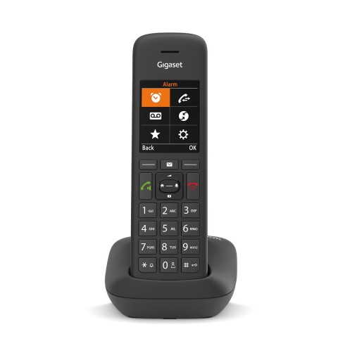 Gigaset C575 DECT-Telefon Anrufer-Identifikation Schwarz