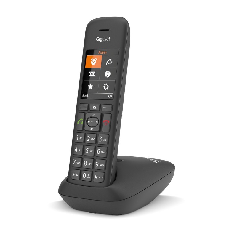 Gigaset C575 DECT-Telefon Anrufer-Identifikation Schwarz