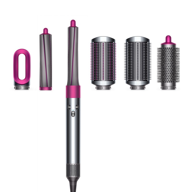 Dyson Airwrap HS01 Herramienta de peinado con múltiples accesorios Fucsia, Níquel 1300 W 2,675 m