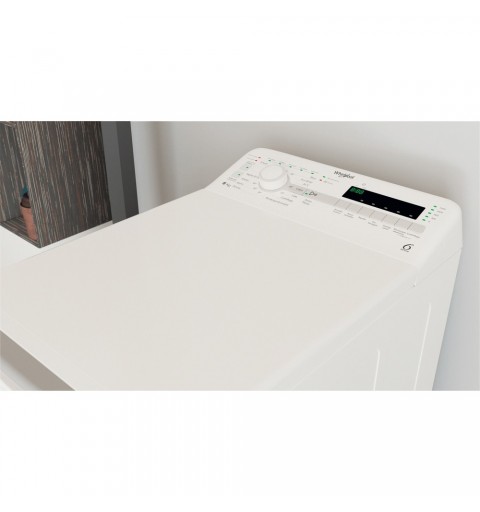 Whirlpool TDLR 6240S IT machine à laver Charge par dessus 6 kg 1200 tr min C Blanc