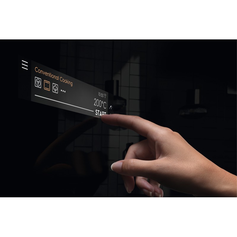Electrolux EOB9S21WX 70 L A++ Noir, Acier inoxydable
