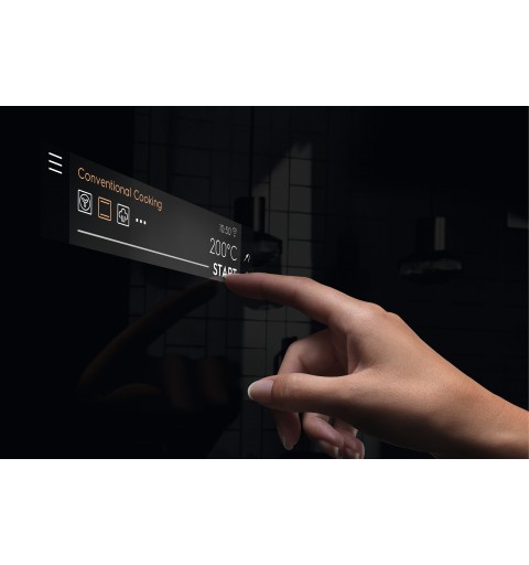 Electrolux EOB9S21WX 70 L A++ Noir, Acier inoxydable