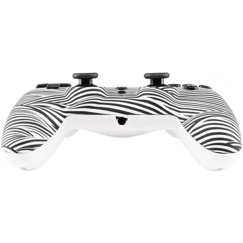 Qubick ACP40169 mando y volante Negro, Blanco Gamepad PlayStation 4