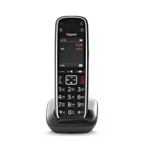 Gigaset E720 Analog DECT telephone Caller ID Black