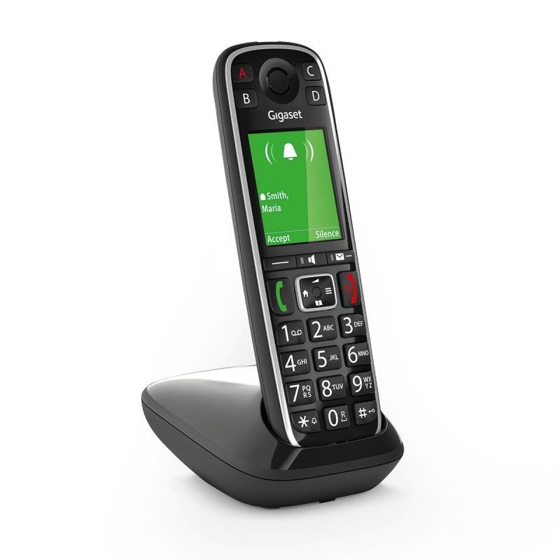 Gigaset E720 Telefono analogico DECT Identificatore di chiamata Nero