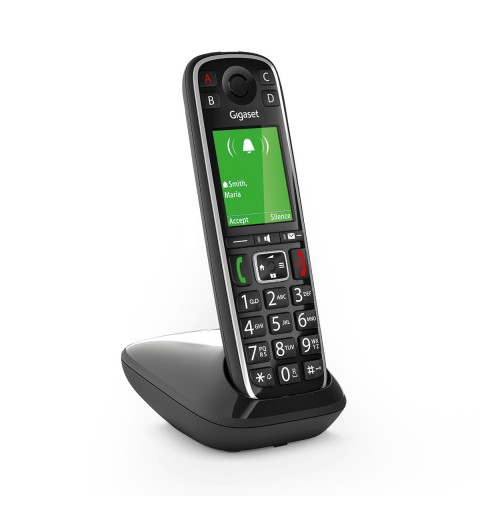 Gigaset E720 Telefono analogico DECT Identificatore di chiamata Nero