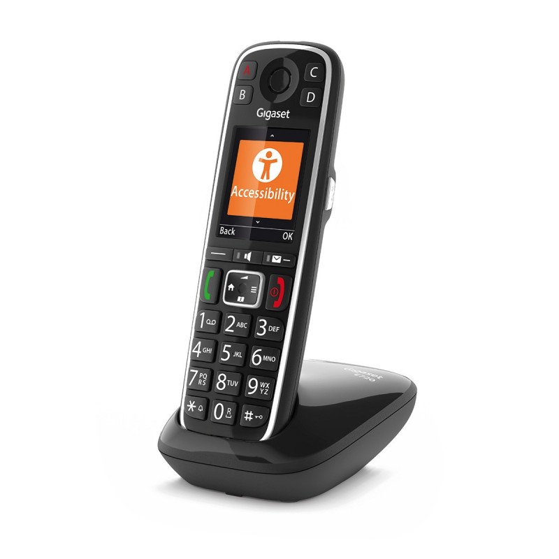 Gigaset E720 Telefono analogico DECT Identificatore di chiamata Nero