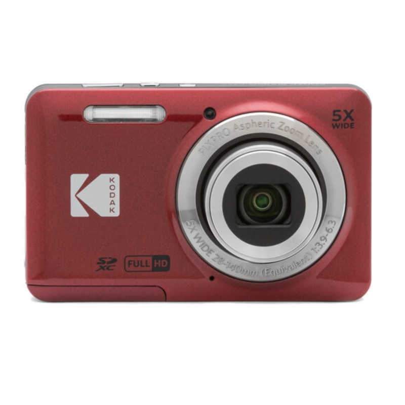 Kodak PIXPRO FZ55 1 2.3" Cámara compacta 16 MP CMOS 4608 x 3456 Pixeles Rojo