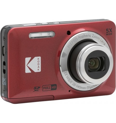 Kodak PIXPRO FZ55 1 2.3" Appareil-photo compact 16 MP CMOS 4608 x 3456 pixels Rouge