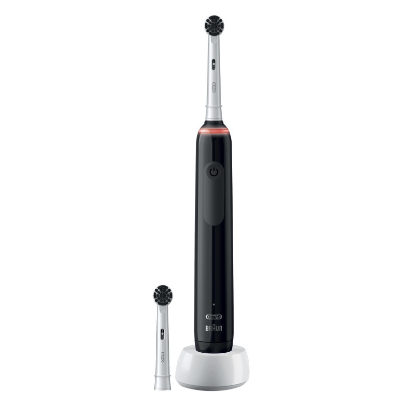 Oral-B PRO 3 3000 Adult Rotating-oscillating toothbrush Black, White