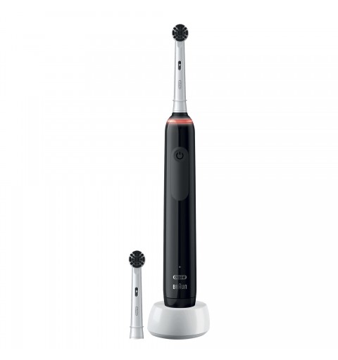 Oral-B PRO 3 3000 Adult Rotating-oscillating toothbrush Black, White