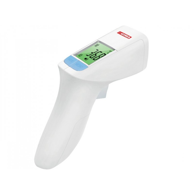 GIMA 25583 Digitales Fieberthermometer Fernabtastthermometer Weiß Stirn Tasten