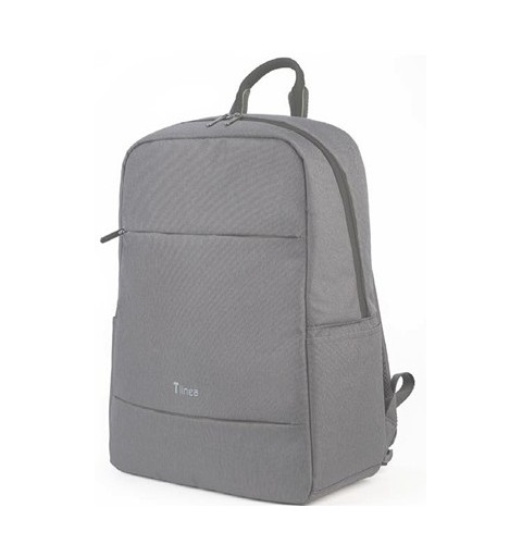 Tucano Backpack + Mouse borsa per notebook 39,6 cm (15.6") Zaino Grigio