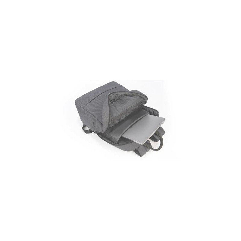 Tucano Backpack + Mouse borsa per notebook 39,6 cm (15.6") Zaino Grigio