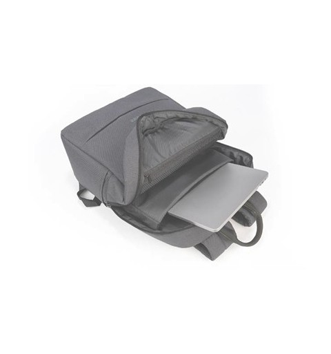 Tucano Backpack + Mouse borsa per notebook 39,6 cm (15.6") Zaino Grigio