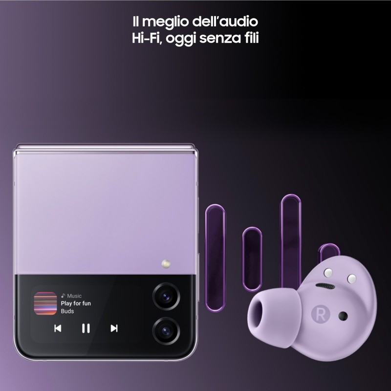 Samsung Galaxy Buds2 Pro Auricolare Wireless In-ear Musica e Chiamate Bluetooth Grigio