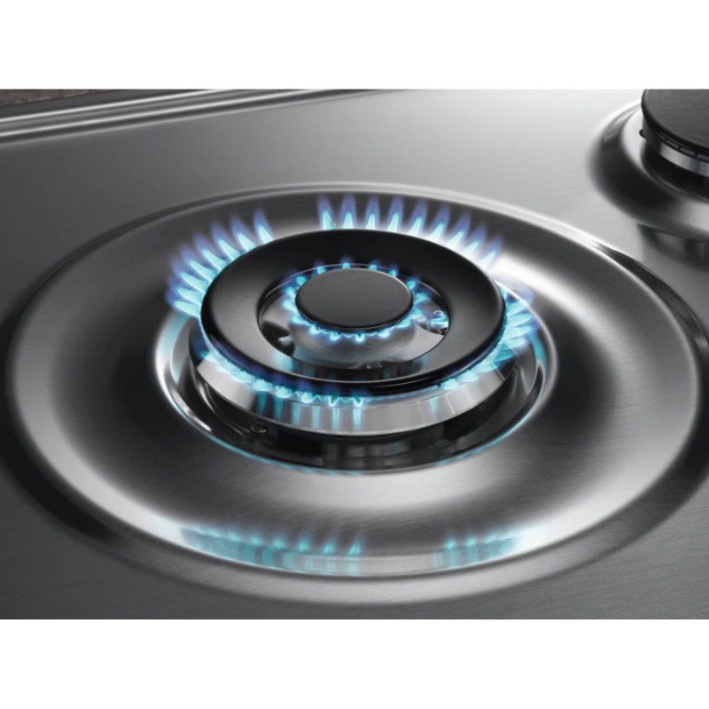 Electrolux EGS64362X hobs Acero inoxidable Encimera 59.5 cm Encimera de gas 4 zona(s)