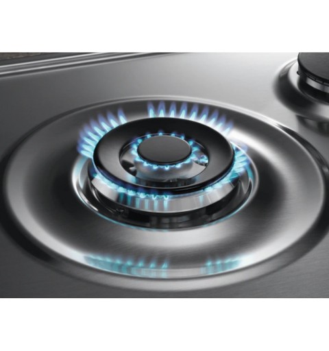 Electrolux EGS64362X hob Stainless steel Countertop 59.5 cm Gas 4 zone(s)