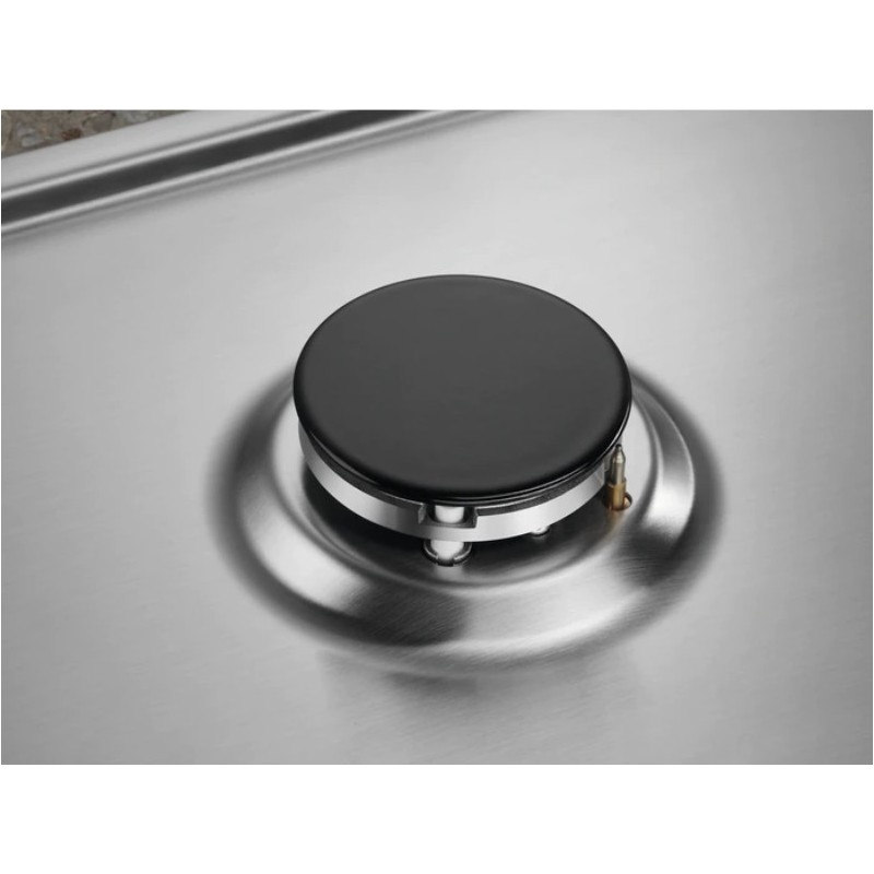 Electrolux EGS64362X hobs Acero inoxidable Encimera 59.5 cm Encimera de gas 4 zona(s)