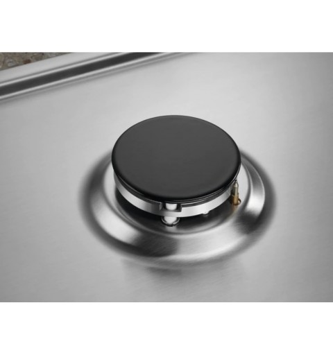 Electrolux EGS64362X hobs Acero inoxidable Encimera 59.5 cm Encimera de gas 4 zona(s)