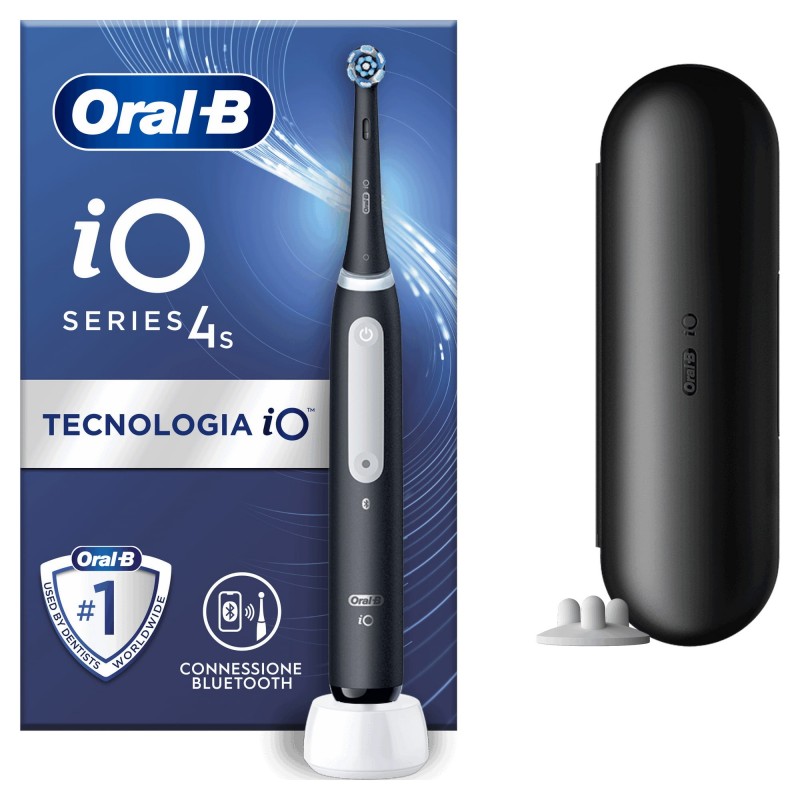 Oral-B iO 4S Erwachsener Vibrierende Zahnbürste Schwarz