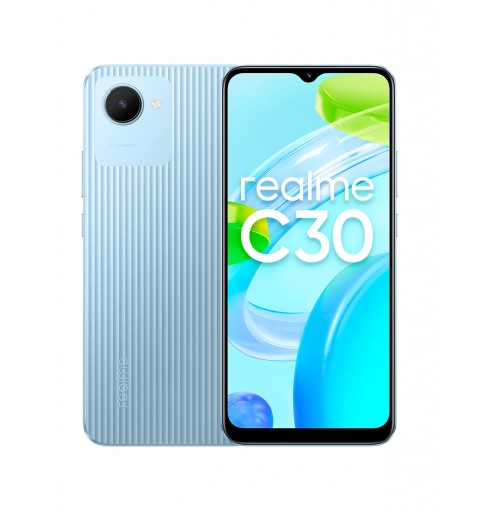 realme C30 16,5 cm (6.5") SIM doble Android 11 4G MicroUSB 3 GB 32 GB 5000 mAh Azul
