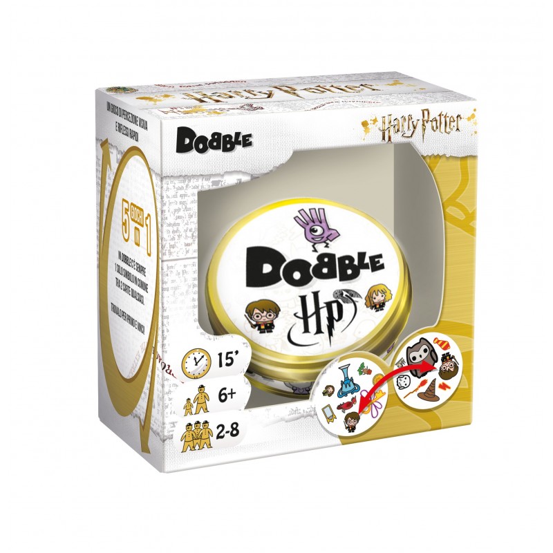 Asmodee Dobble Harry Potter Carta da gioco Abbinamento