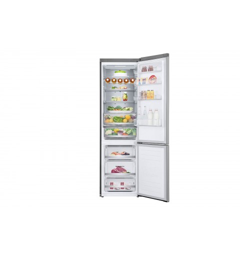 LG GBB72SAUCN frigorifero con congelatore Libera installazione 384 L C Acciaio inossidabile