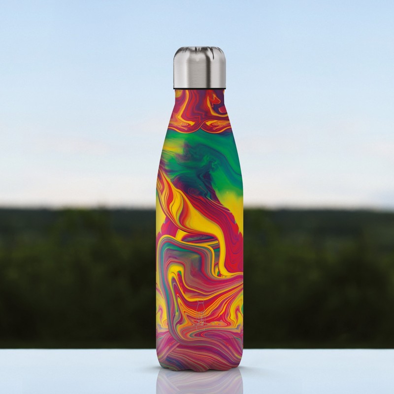 The Steel Bottle Fantasy Series Utilisation quotidienne 500 ml Acier inoxydable Multicolore