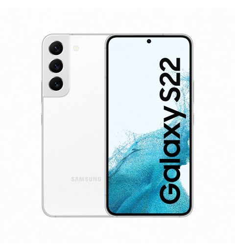 TIM SAMSUNG GALAXY S22 (128GB) 15,5 cm (6.1") Doppia SIM Android 12 5G USB tipo-C 8 GB 3700 mAh Bianco