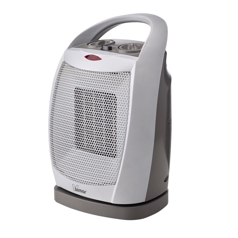 Bimar HP104 appareil de chauffage Intérieure Gris 200 W Chauffage de ventilateur électrique