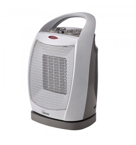 Bimar HP104 appareil de chauffage Intérieure Gris 200 W Chauffage de ventilateur électrique