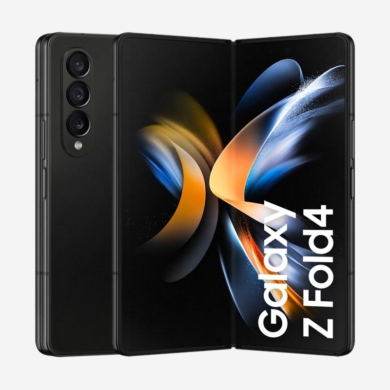 Samsung Galaxy Z Fold4 SM-F936B 19,3 cm (7.6") SIM triple Android 12 USB Tipo C 12 GB 256 GB 4400 mAh Negro