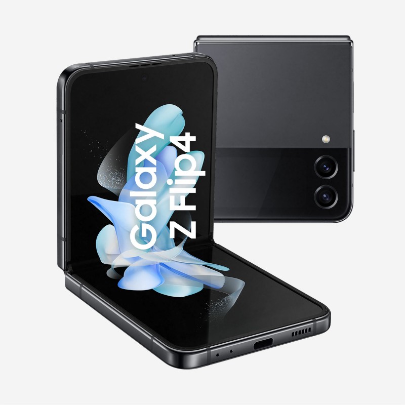 Samsung Galaxy Z Flip4 SM-F721B 17 cm (6.7") SIM doble Android 12 USB Tipo C 8 GB 128 GB 3700 mAh Grafito