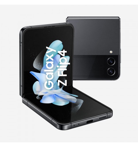 Samsung Galaxy Z Flip4 SM-F721B 17 cm (6.7 Zoll) Dual-SIM Android 12 USB Typ-C 8 GB 128 GB 3700 mAh Graphit