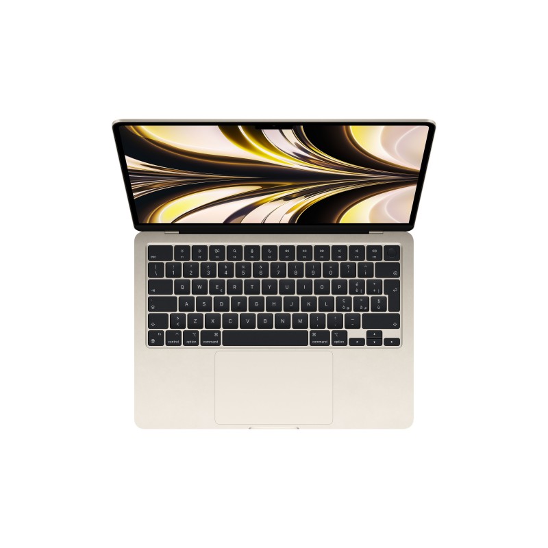 Apple MacBook Air 13-inch M2 chip with 8-core CPU and 8-core GPU, 256GB - Starlight