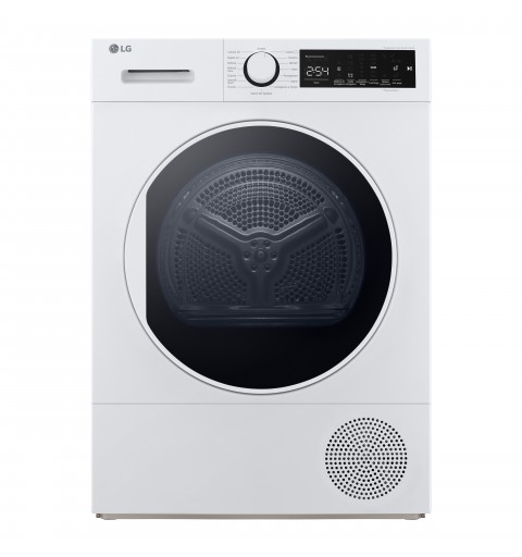 LG RH80M3AV6R sèche-linge Autoportante Charge avant 8 kg A++ Blanc