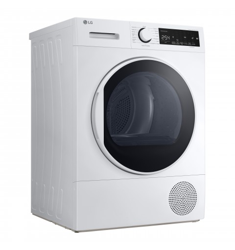 LG RH80M3AV6R sèche-linge Autoportante Charge avant 8 kg A++ Blanc